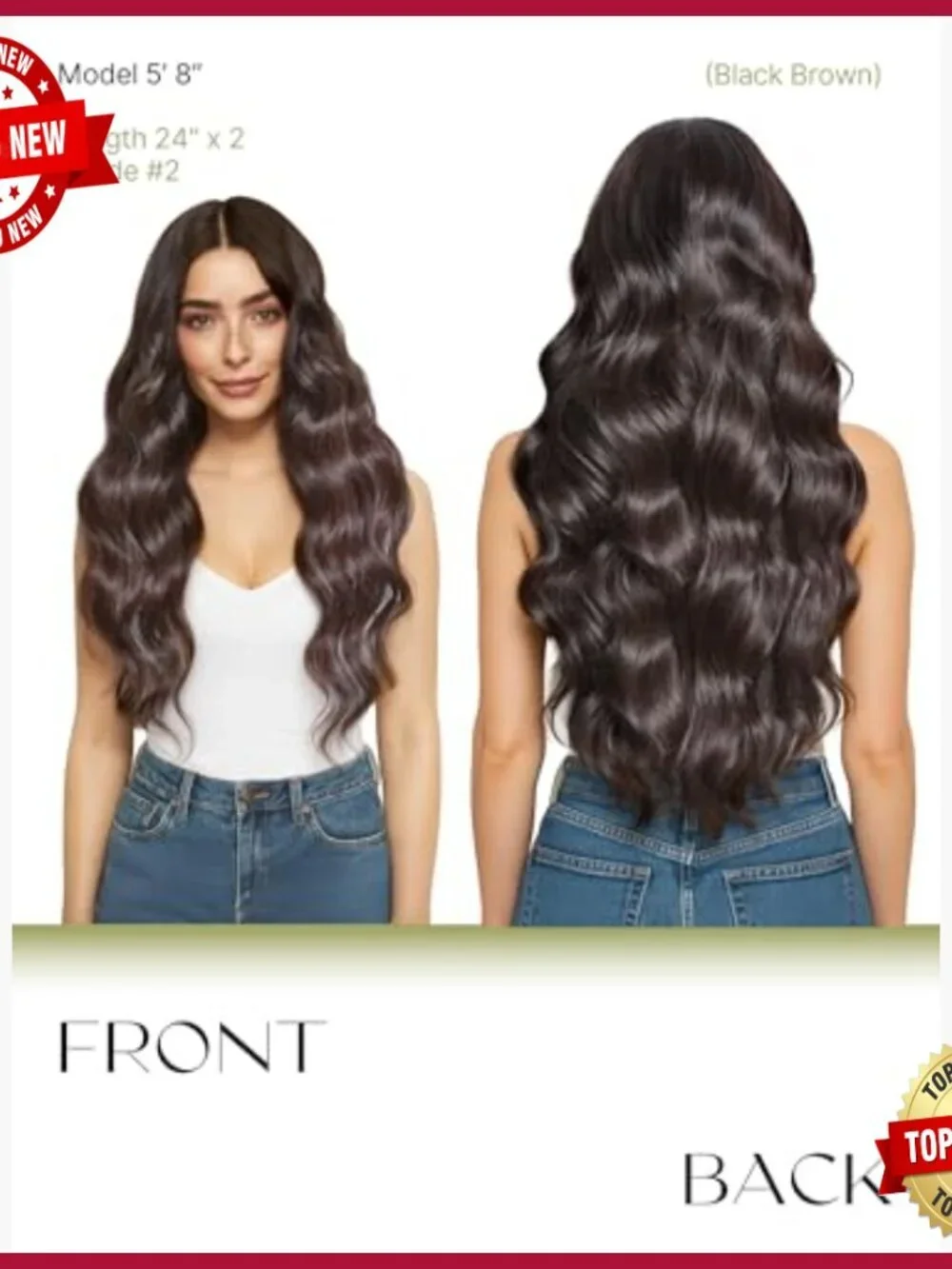 Human Hair Clip-In Extensions 100g 7-Piece Heat Resistant Virgin Remy
